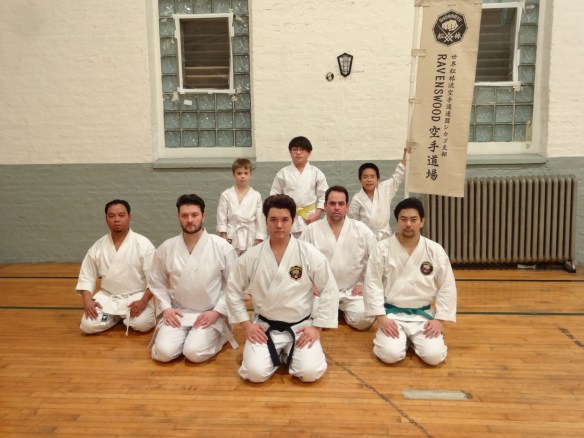 Ravenswood Shorin-ryu Karate Dojo. 12/15/14.